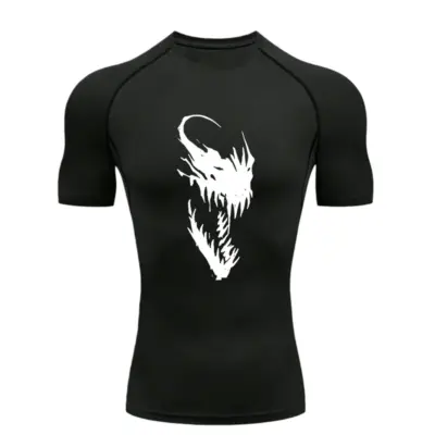 Sportski kompresioni rashguard za muškarce - Venom Pattern 2021.