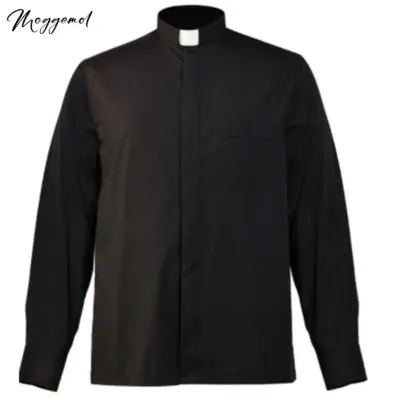 Halloween Priest Clergy Shirt