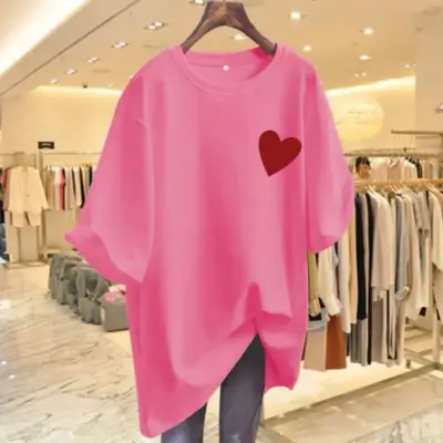 "Letnja pamučna majica sa printom za žene"