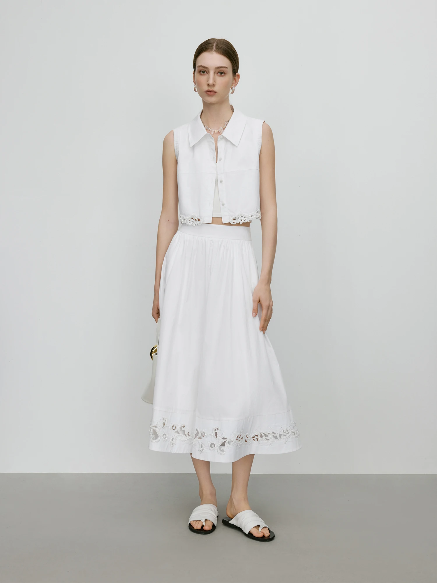 "Ženska košulja s šlepovima od 100% pamuka" - Slika 2