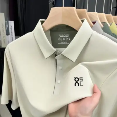 Ljetna muška sportska majica sa kratkim rukavima od štampanog materijala