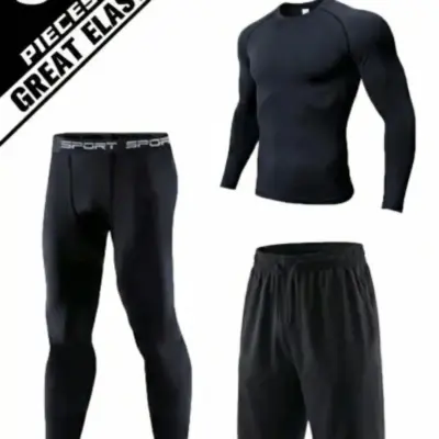 , Running  Sport Set Long Sleeve Compression