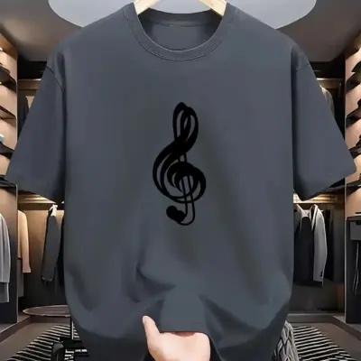 Moderno muško majica sa okruglim izrezom i udobnom funkcijom