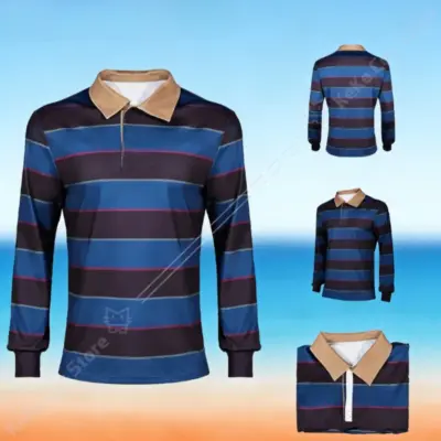 Striped Wheeler Cosplay Costume Top