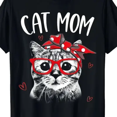 "Mačka mama crtež ženska majica"