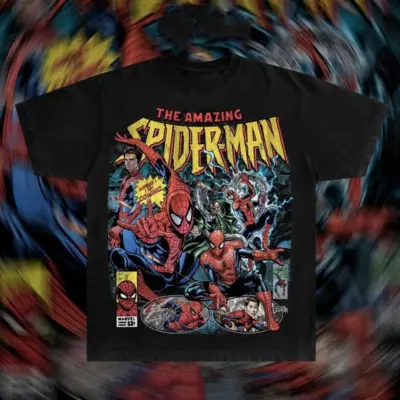 Spider-man Hero Vintage Graphic Tee