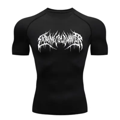Fitnes majica kratkih rukava - letnja kompresija