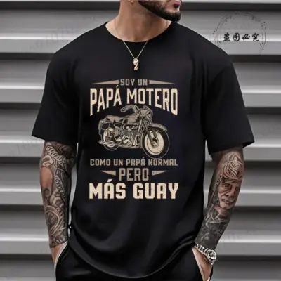 "Motociklistička Majica za Muškarce"