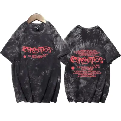 "Chromatica Tie Dye Oversize Tee"