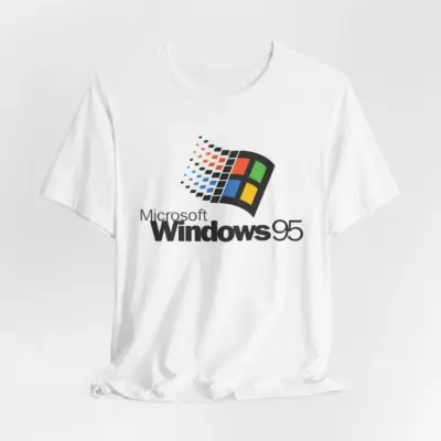"Retro Windows Tee Nostalgic Graphic Shirt"