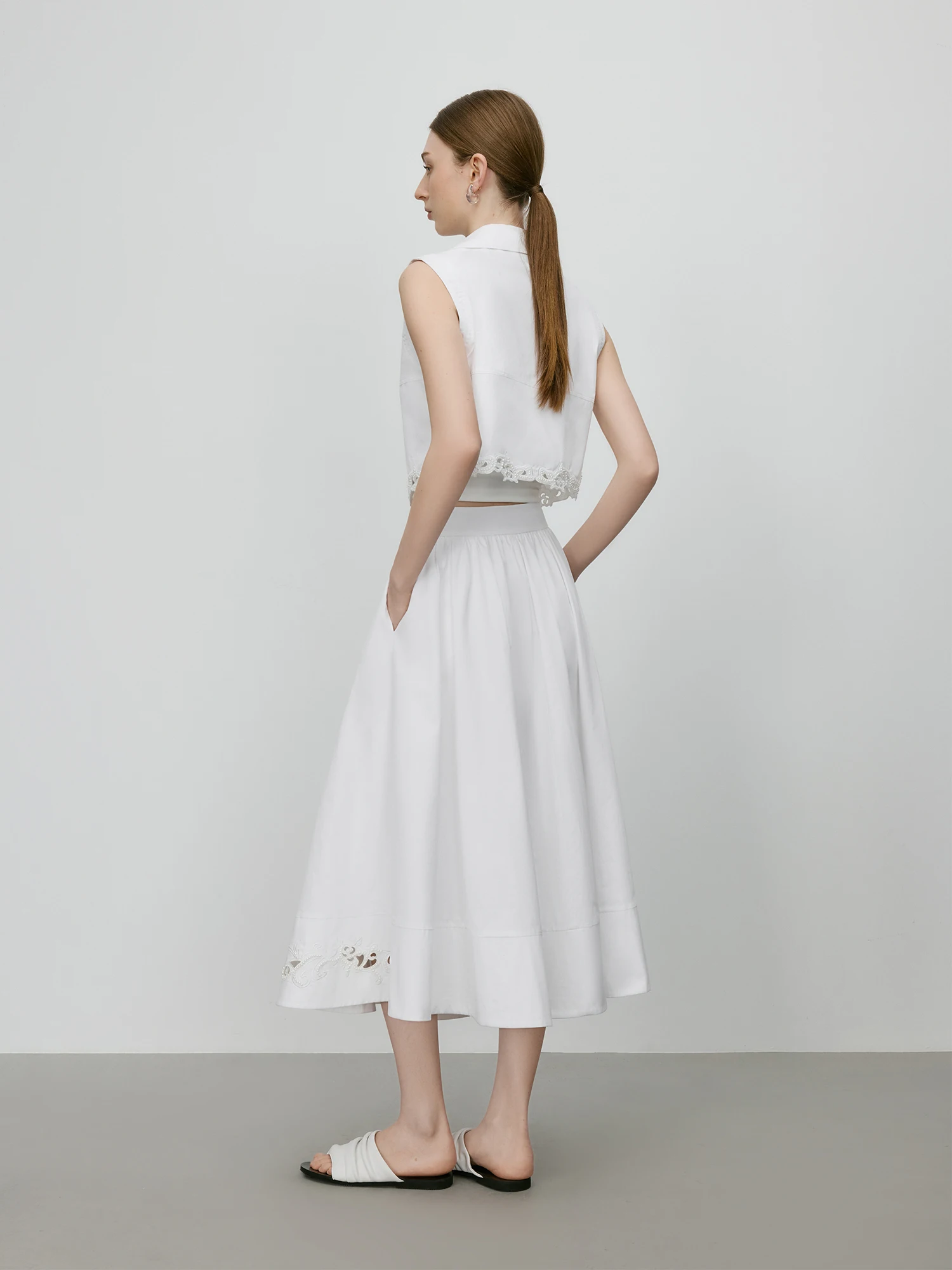 "Ženska košulja s šlepovima od 100% pamuka" - Slika 4