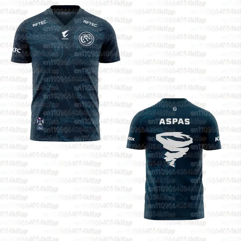E-Sportska Takmicenja: Leviatan Letnji 3D Print V-Neck Majica Za Navijace - Slika 2