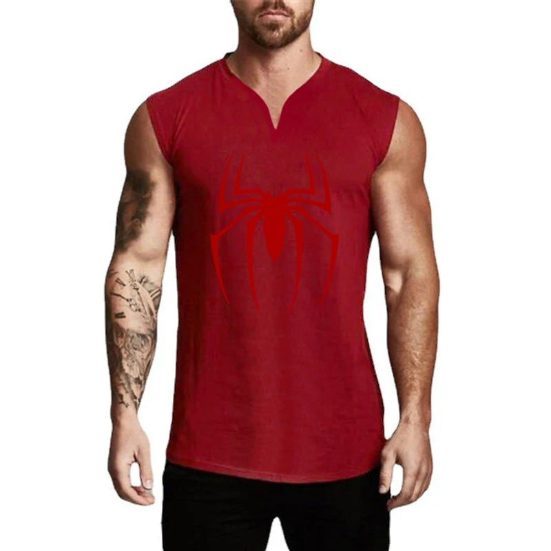 Spider Gym Tank Top Cotton - Slika 6