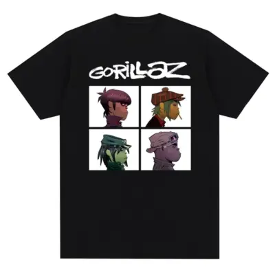 "Razigrani Gorillazs t-shirt"