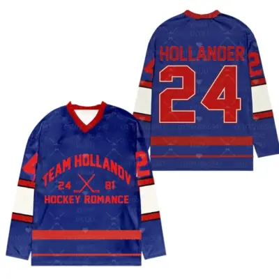 "Rivalry Hockey Jersey Long Sleeves Tee"