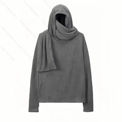 Streetwear Hooded T-Shirt for Men