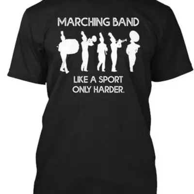 "Sporty Premium Marching Band Shirt"