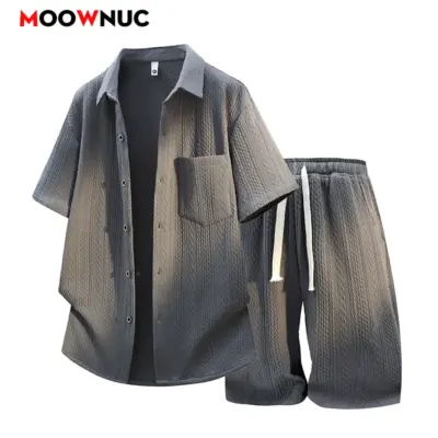 Mens Summer Tracksuit Set - Hip Hop Sportswear