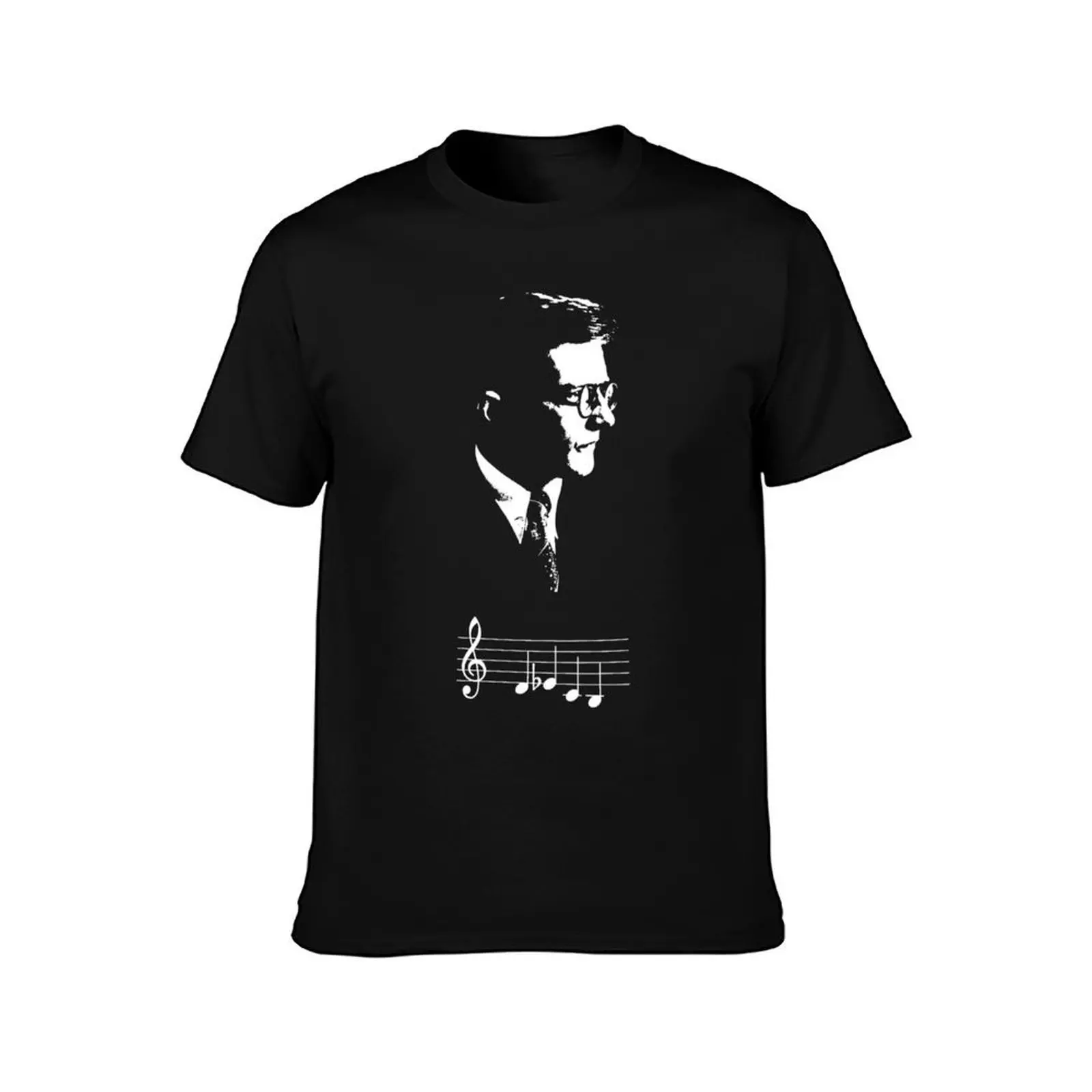 Shostakovich Music Notes T-Shirt - Slika 2