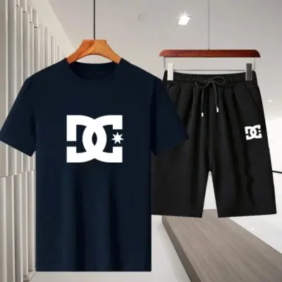 "Sportski set za muškarce - kratki rukav, šorts i brzo sušenje"