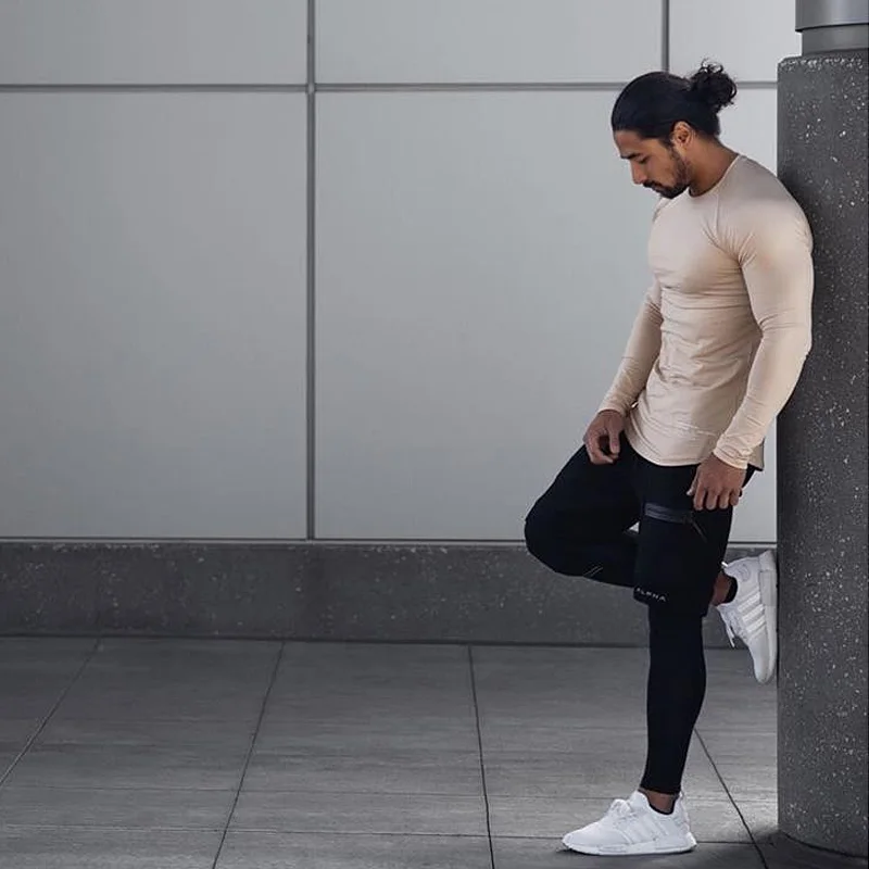 "Muška kompresiona majica za fitnes i trčanje" - Slika 6