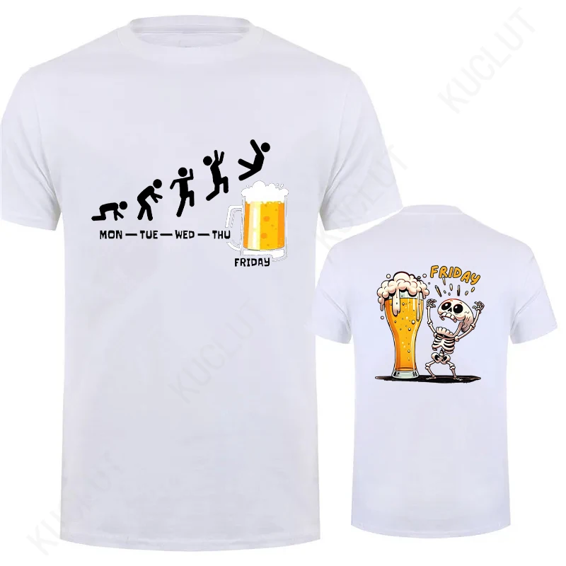 "Vesele Muške Majice - Petak Pivo T-Shirt" - Slika 2