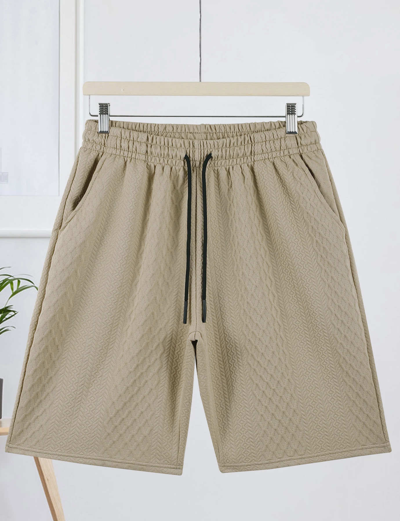 "Novo Letnje Muško Odelo sa Kratkim Rukavima i Džepom za Sport i Opustenu Odevnu Kombinaciju" - Slika 3