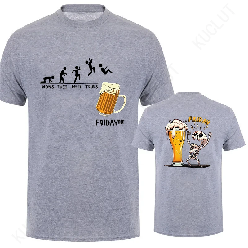 "Vesele Muške Majice - Petak Pivo T-Shirt" - Slika 5