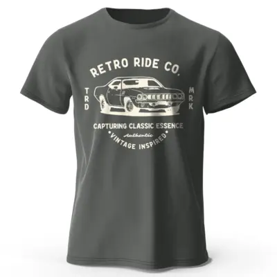 Retro Car Tee for Men and Women