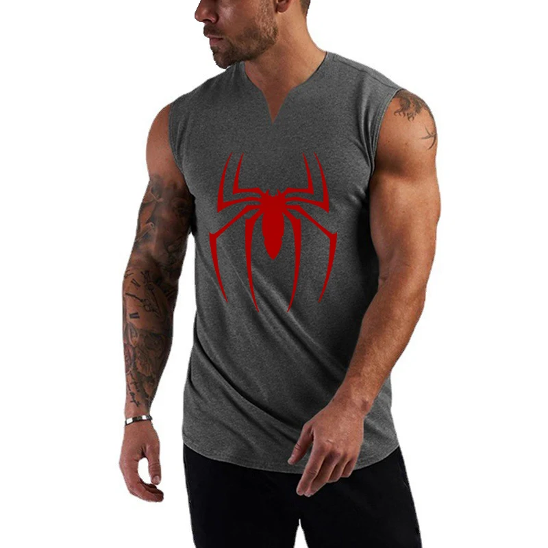 Spider Gym Tank Top Cotton - Slika 4