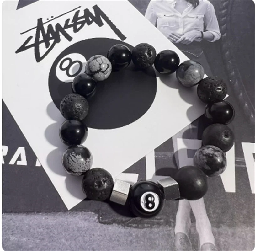 Lucky Cross Beaded Bracelet - Unisex Fashion Accessory