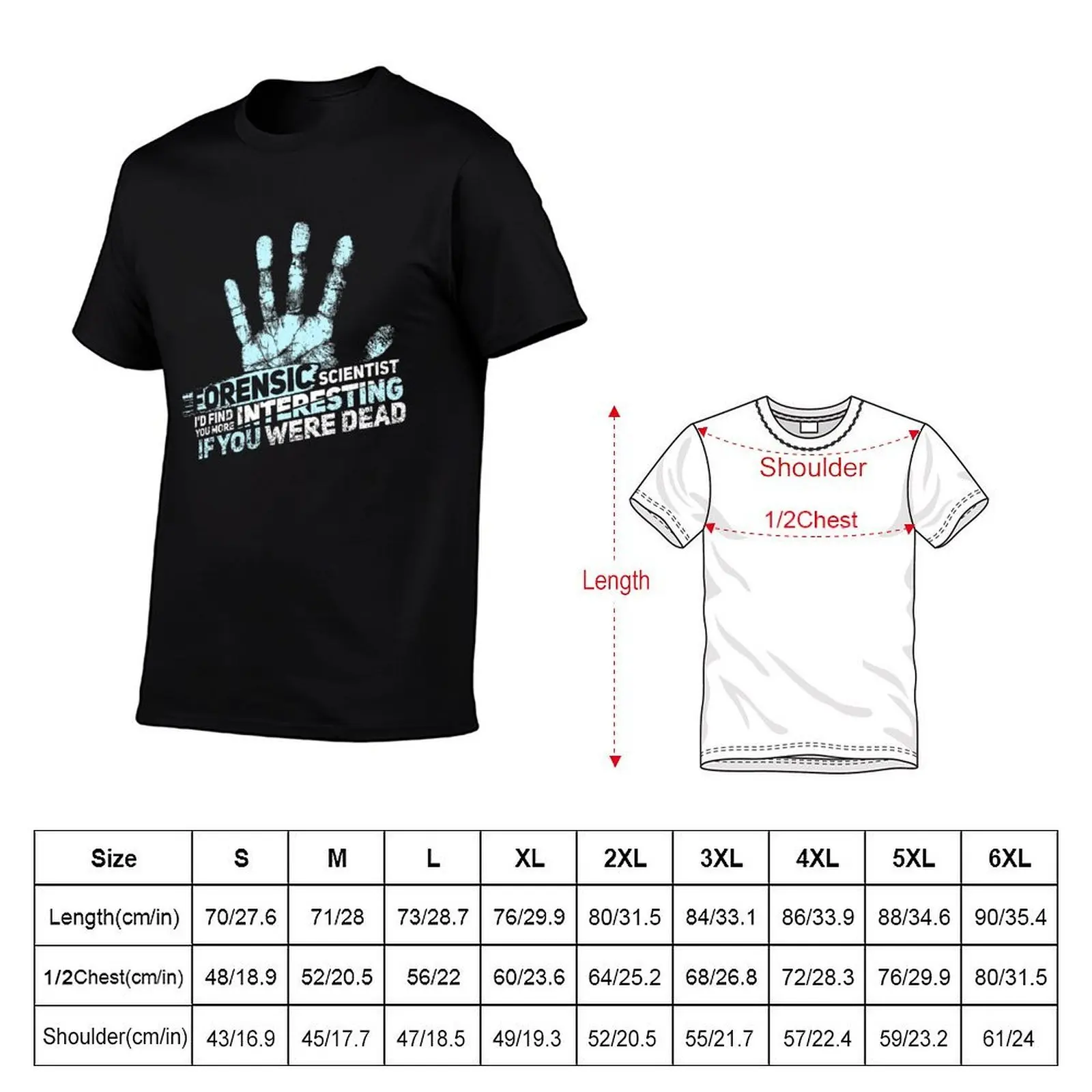 "CSI T-Shirt for Forensic Science Fans" - Slika 5