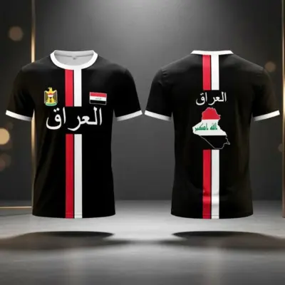 New Iraq Flag T-shirt
