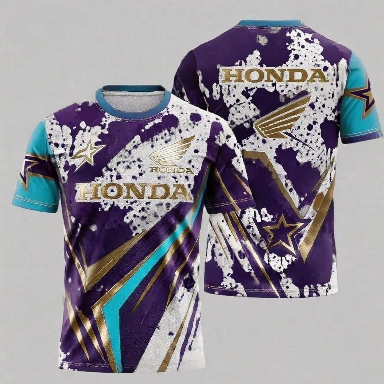 Honda Riding T-shirt Breathable Short Sleeve - Slika 4