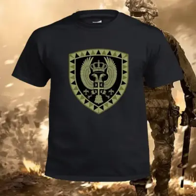 Letnja pamučna majica za muškarce srpske specijalne brigade