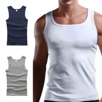 "Muscle Tank Summer Men's Gym Clothing"