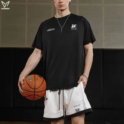 Muške sportske majice od poliestera sa brzim sušenjem i prozračnošću