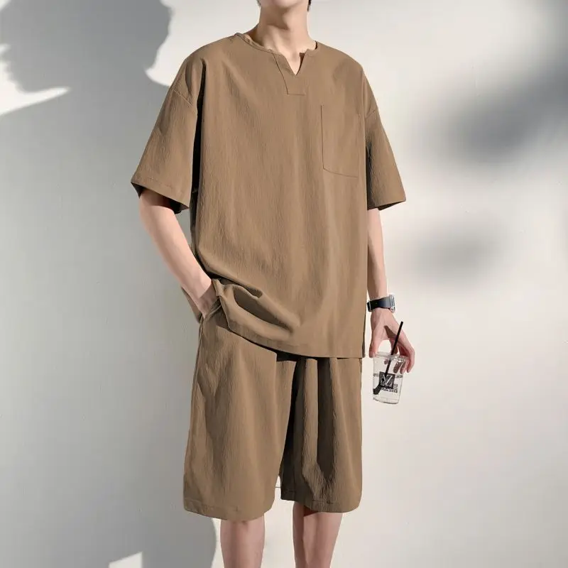 Letnji kineski stil džamper sa V izrezom za punije osobe - 5 reci