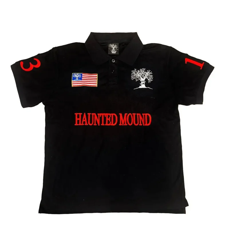 "Retro Haunted America Hip-Hop Polo" - Slika 5