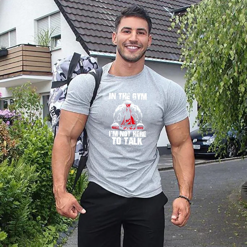Muscle Fit Cotton Sport Shirts