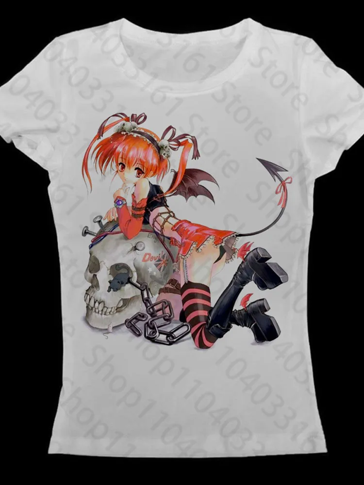 Kawaii Cartoon Summer T-shirt Corp - Slika 5