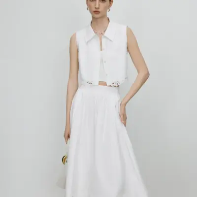 "Ženska košulja s šlepovima od 100% pamuka"