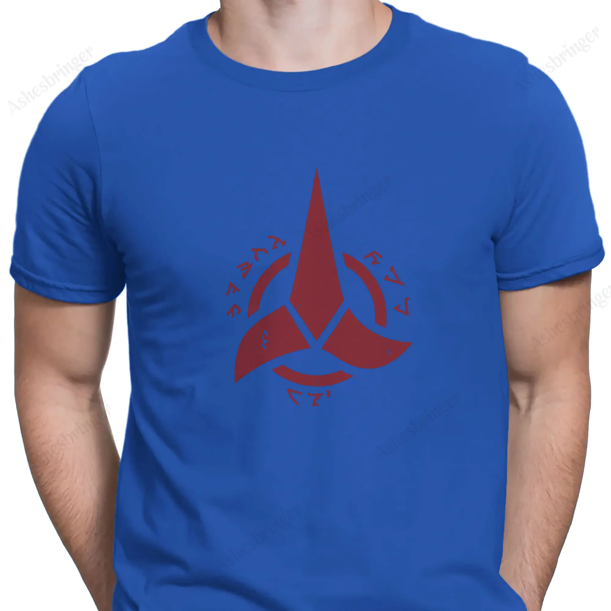 Klingon Empire Graphic Tee Men's Casual Top - Slika 2