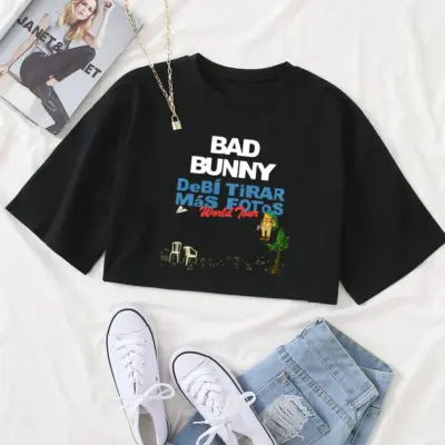 Naslov: Bunny Tour Women's Crop Top