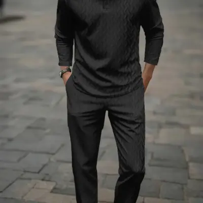 "Mushroom Set Polo Sportswear"