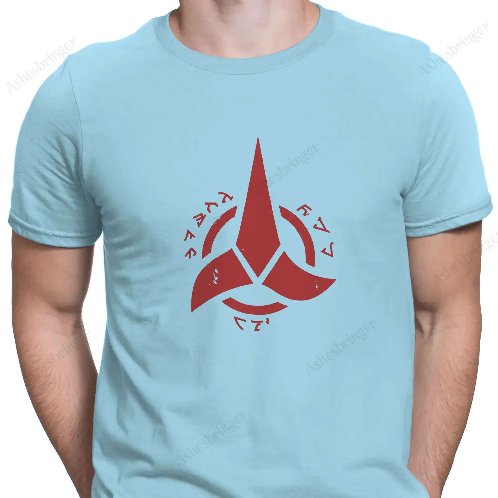 Klingon Empire Graphic Tee Men's Casual Top - Slika 3