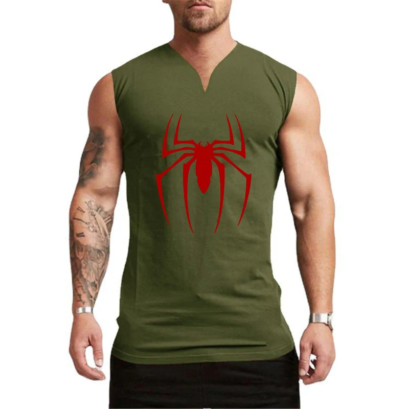 Spider Gym Tank Top Cotton - Slika 3