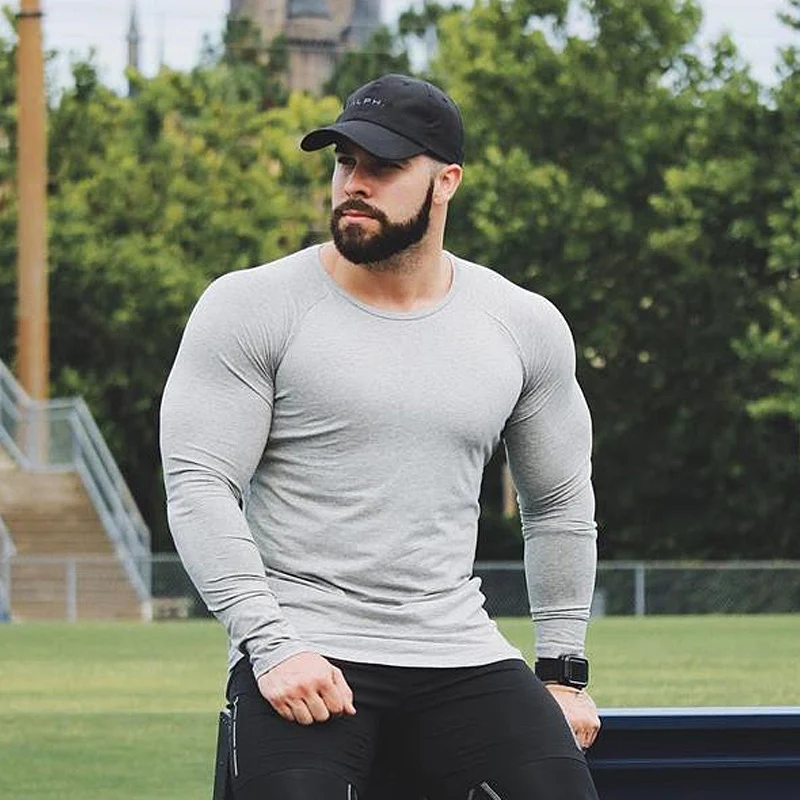 "Muška kompresiona majica za fitnes i trčanje" - Slika 3