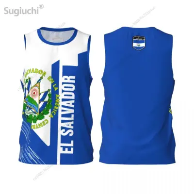 El Salvador Flag Sports T-Shirt