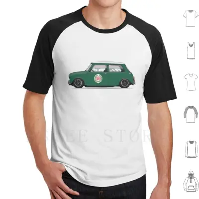 "Mini Cooper Retro T-Shirt Green"